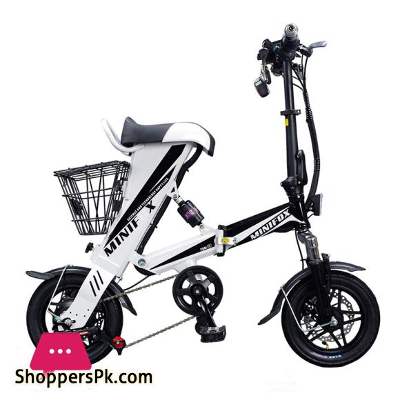 2022 MINI E bike Folding Electric Bike 48V12A Lithium Battery 350W Electric Bicycle Scooter Bike