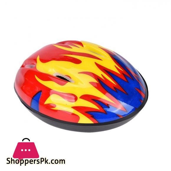Cycling Skates Helmet for Children Kids - Red/ Blue