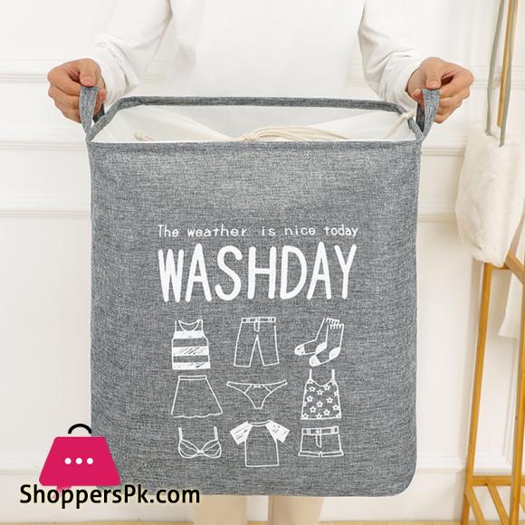 Dirty Clothes Laundry Basket Foldable Laundry Hamper Storage Bin Bucket for Home Bathroom