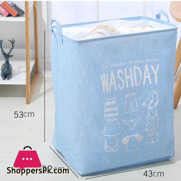 Dirty Clothes Laundry Basket Foldable Laundry Hamper Storage Bin Bucket for Home Bathroom