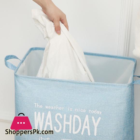 Dirty Clothes Laundry Basket Foldable Laundry Hamper Storage Bin Bucket for Home Bathroom