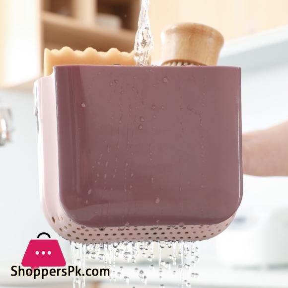 Foldable Sink Drain Basket Kitchen Waste Leaking Basket Sink Side Wet Garbage Sponge Rack Drain Filter Rack Kitchen Tool
