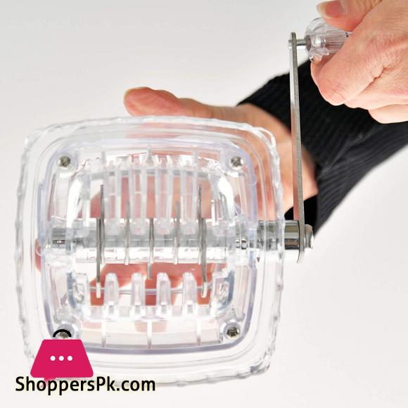 Hand-Crank Ice Crusher Ice-Maker Machine Clear Ice Crusher for Home Use