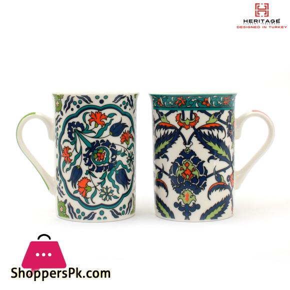 Heritage Beautiful Florals Mug – 6 Pieces Set