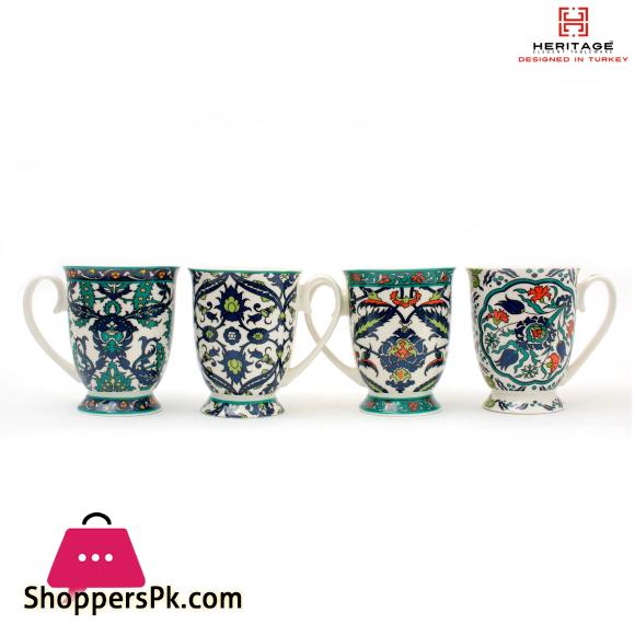 Heritage Belly Mugs – Set of 6
