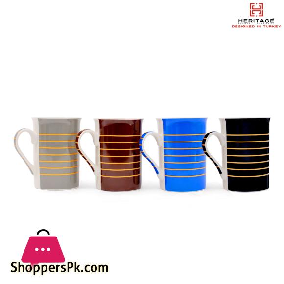 Heritage Disc Mugs – 6 Pieces Set