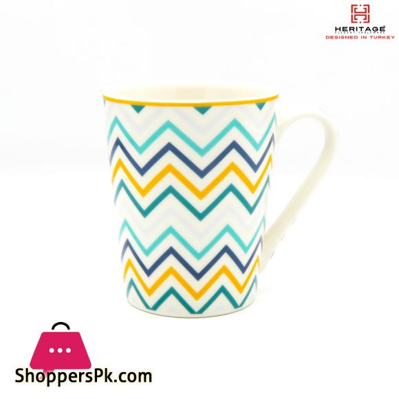 Heritage Wavy Tall Mug – 6 Pieces Set