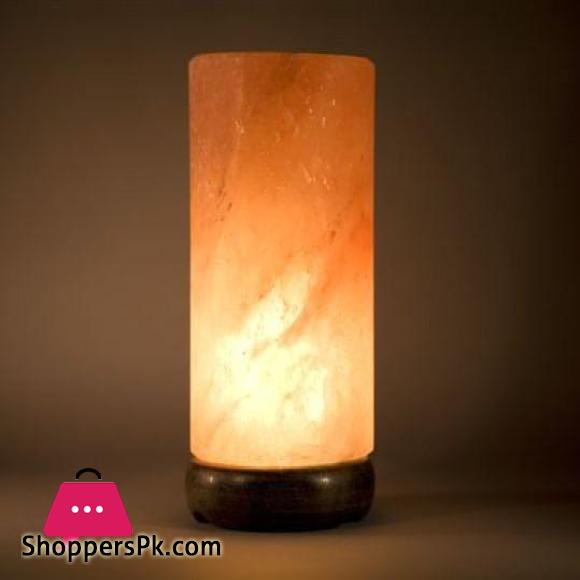 Hub Salt Cylinder Lamp - 10-Inch