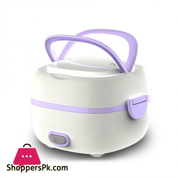 Multifunctional Electric Lunch Box Mini Rice Cooker Portable Food Heating Steamer Heat Preservation Lunch Box