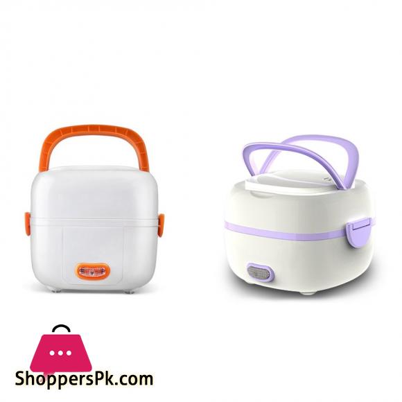 Multifunctional Electric Lunch Box Mini Rice Cooker Portable Food Heating Steamer Heat Preservation Lunch Box