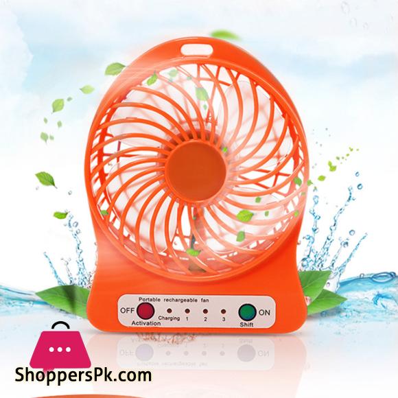 New Mini Desk Fan Portable Mini fan USB ventilador fan Li-ion Battery Rechargeable Multifunctional Fan 3 Gear