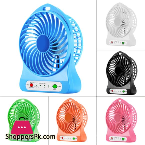 New Mini Desk Fan Portable Mini fan USB ventilador fan Li-ion Battery Rechargeable Multifunctional Fan 3 Gear