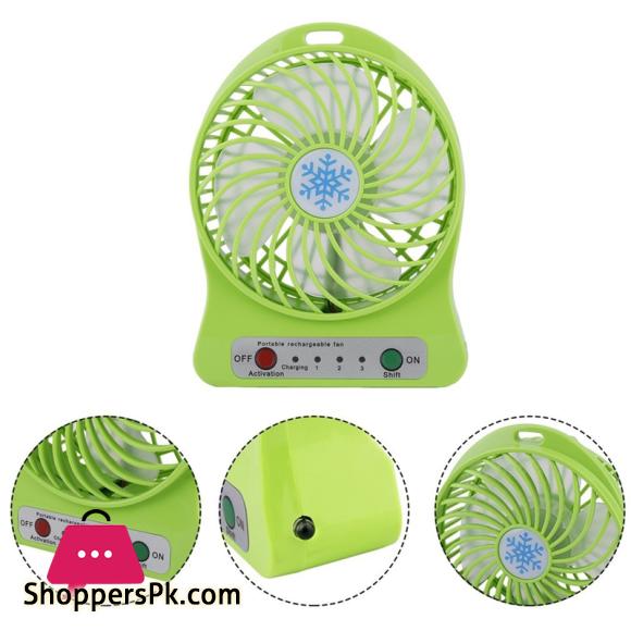 New Mini Desk Fan Portable Mini fan USB ventilador fan Li-ion Battery Rechargeable Multifunctional Fan 3 Gear
