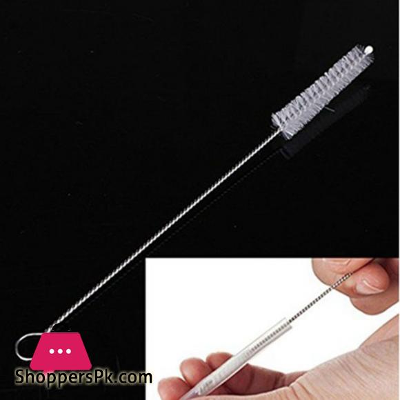 Nylon Straw Cleaners Cleaning Brush Drinking Pipe Cleaners Stainless Steel Glass