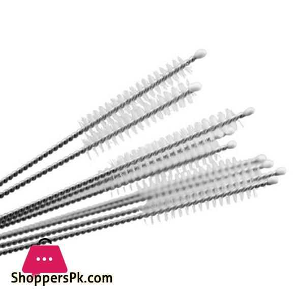 Nylon Straw Cleaners Cleaning Brush Drinking Pipe Cleaners Stainless Steel Glass