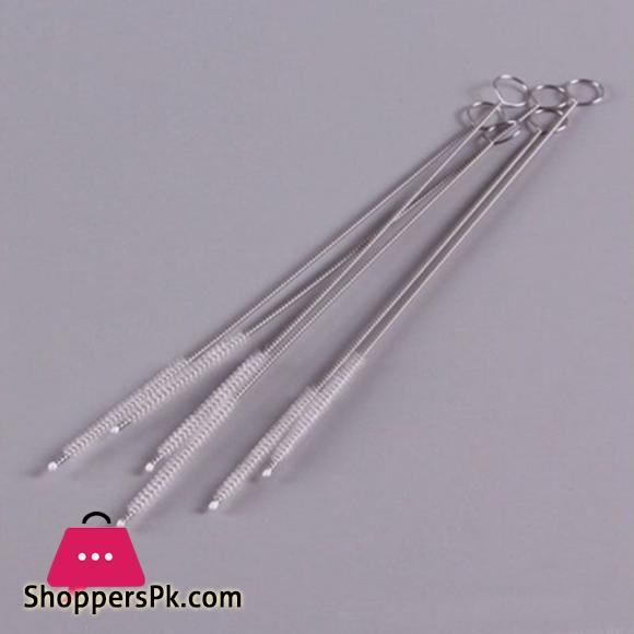 Nylon Straw Cleaners Cleaning Brush Drinking Pipe Cleaners Stainless Steel Glass
