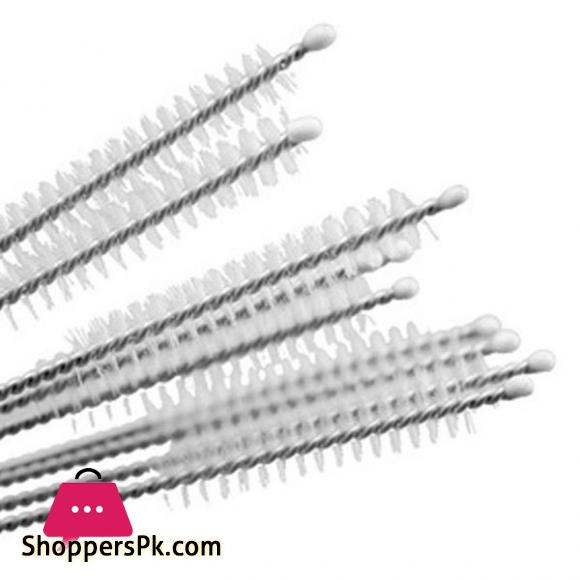 Nylon Straw Cleaners Cleaning Brush Drinking Pipe Cleaners Stainless Steel Glass