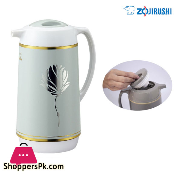 Orignal Japan Zojirushi Thermos Lotus Silver- 1 Liter - AHGB10-D