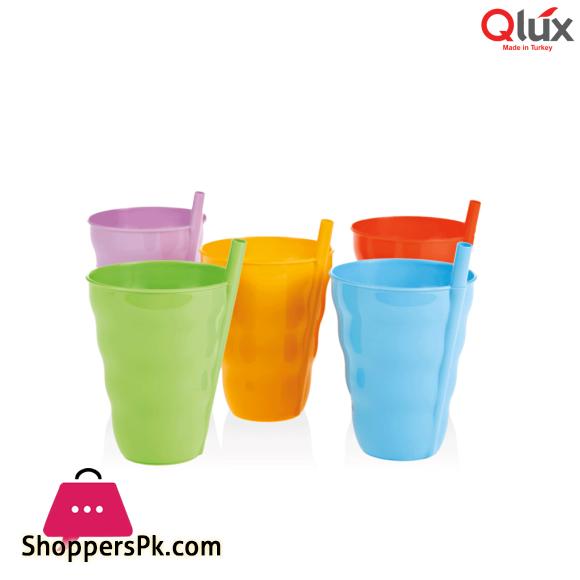 Qlux Funny Cup With Pipette 2 Pcs Set