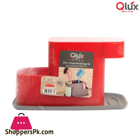 Qlux Viva Spoon & Sponge Holder