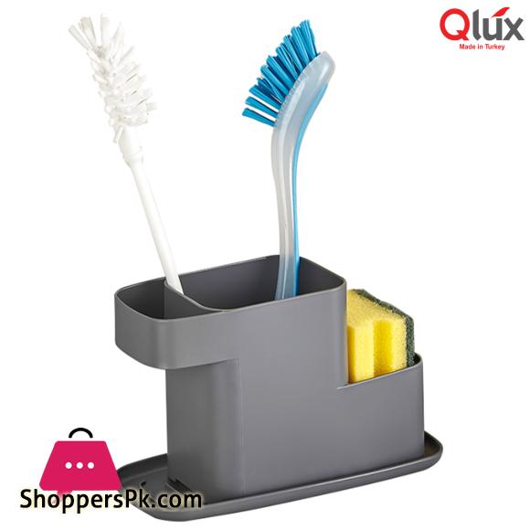 Qlux Viva Spoon & Sponge Holder