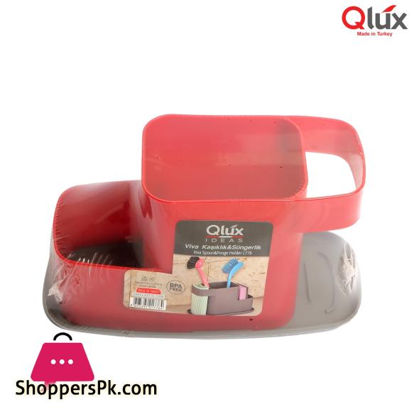 Qlux Viva Spoon & Sponge Holder