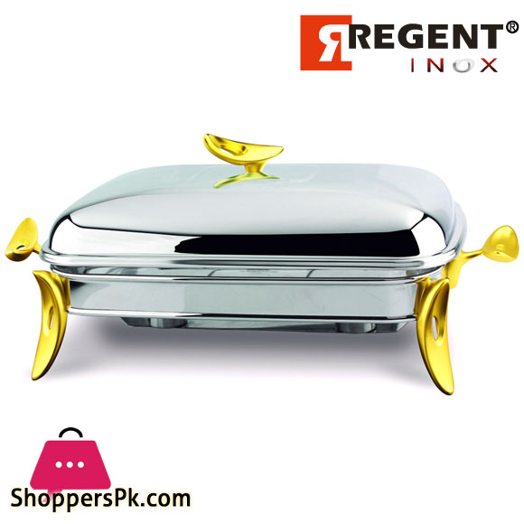 REGENT LEAF Rectangular Dish Warmer Serving Dish 3 Liter - 174516