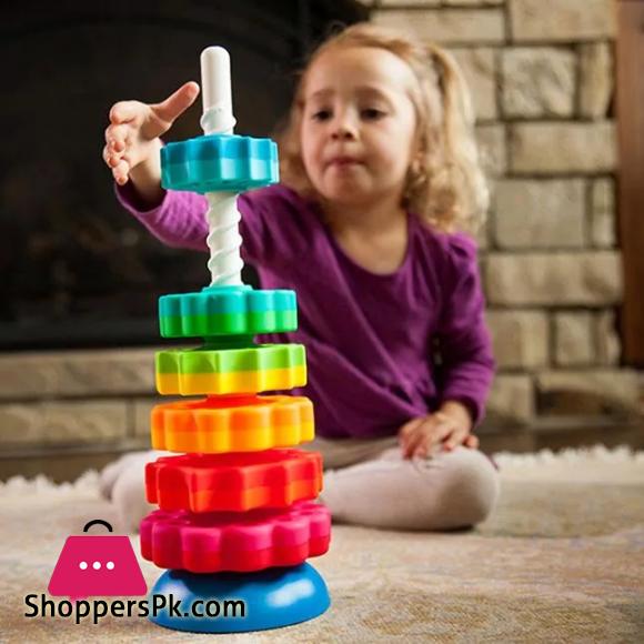 Spin Again Rainbow Tower - 6 stages