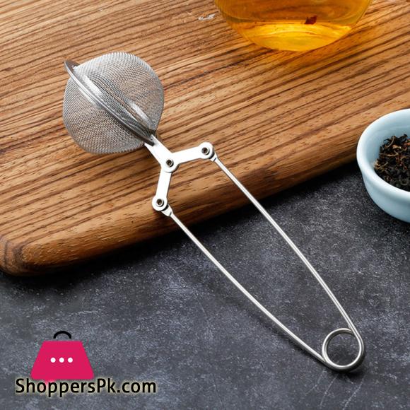Stainless Steel Tea Infuser Handle Tea Ball Sphere Mesh Tea Strainer Coffee Filter Diffuser Kitchen Gadget