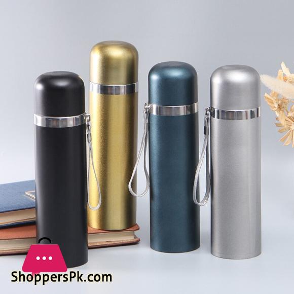 Stainless Steel Vacuum Flask Defects Light Weight 500ml Cartoon Thermos Portable Bottle
