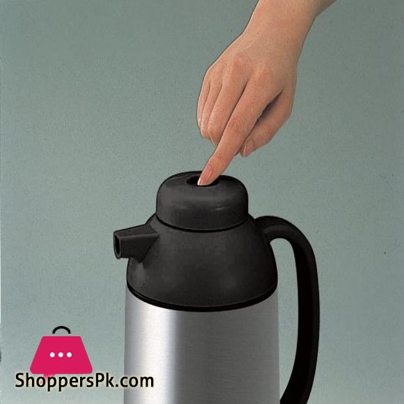 ZOJIRUSHI Gourmet Handy Pot Brushed Stainless 1.3 Liter - AGYE-13S