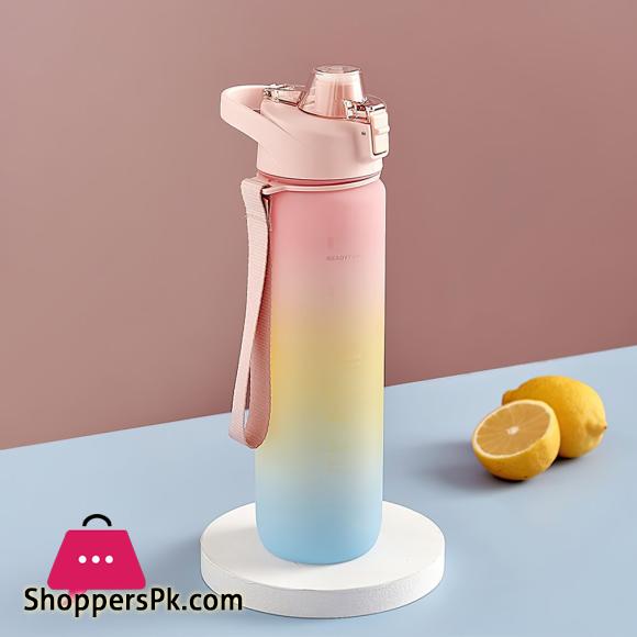 1000ml Fashion Healthy Material Water Bottle Color Change Design Large Capacity Sports Plastic Drinking Bottles Eco Friendly|Sports Bottles