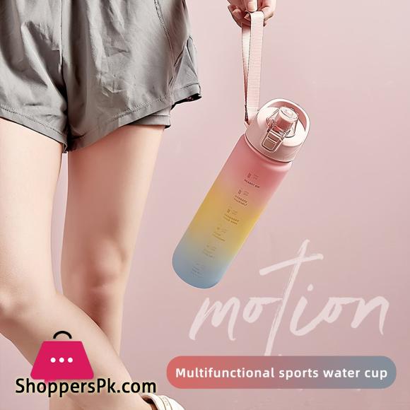 1000ml Fashion Healthy Material Water Bottle Color Change Design Large Capacity Sports Plastic Drinking Bottles Eco Friendly|Sports Bottles