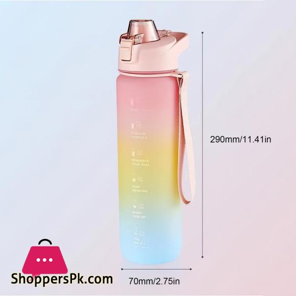 1000ml Fashion Healthy Material Water Bottle Color Change Design Large Capacity Sports Plastic Drinking Bottles Eco Friendly|Sports Bottles