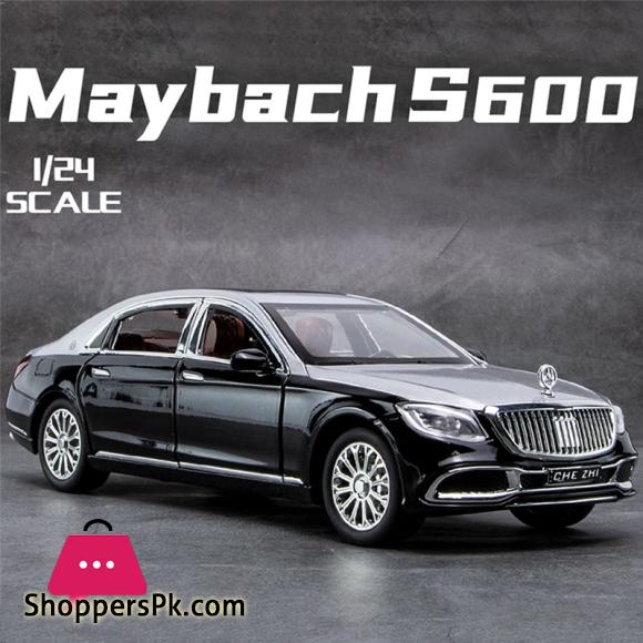 1:24 Mercedes Benz MAYBACH Car Models Alloy Diecast Toy Vehicle Doors Openable