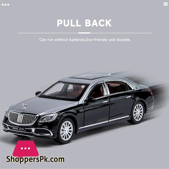 1:24 Mercedes Benz MAYBACH Car Models Alloy Diecast Toy Vehicle Doors Openable