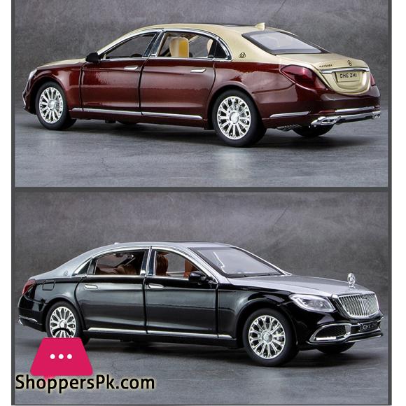 1:24 Mercedes Benz MAYBACH Car Models Alloy Diecast Toy Vehicle Doors Openable