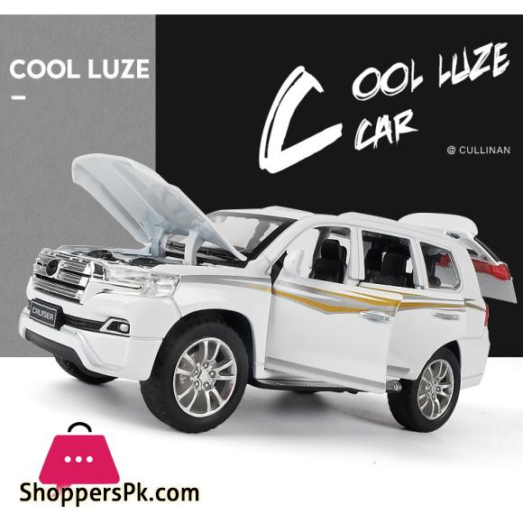 1:32 Toy Car TOYOTA LAND CRUISER Prado Metal Toy Alloy Car Diecasts Toy Vehicles Car Model 6 Doors Can Opened Toys For Children