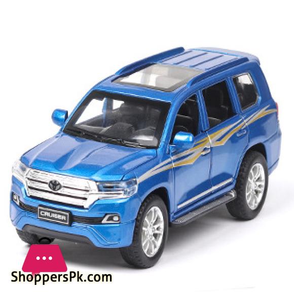 1:32 Toy Car TOYOTA LAND CRUISER Prado Metal Toy Alloy Car Diecasts Toy Vehicles Car Model 6 Doors Can Opened Toys For Children