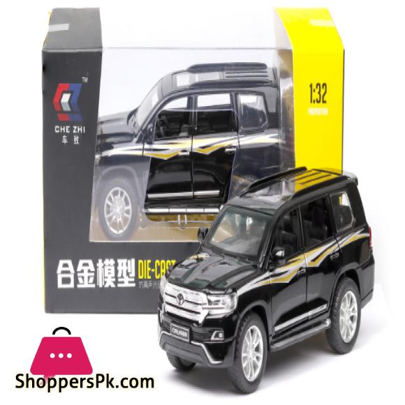 1:32 Toy Car TOYOTA LAND CRUISER Prado Metal Toy Alloy Car Diecasts Toy Vehicles Car Model 6 Doors Can Opened Toys For Children
