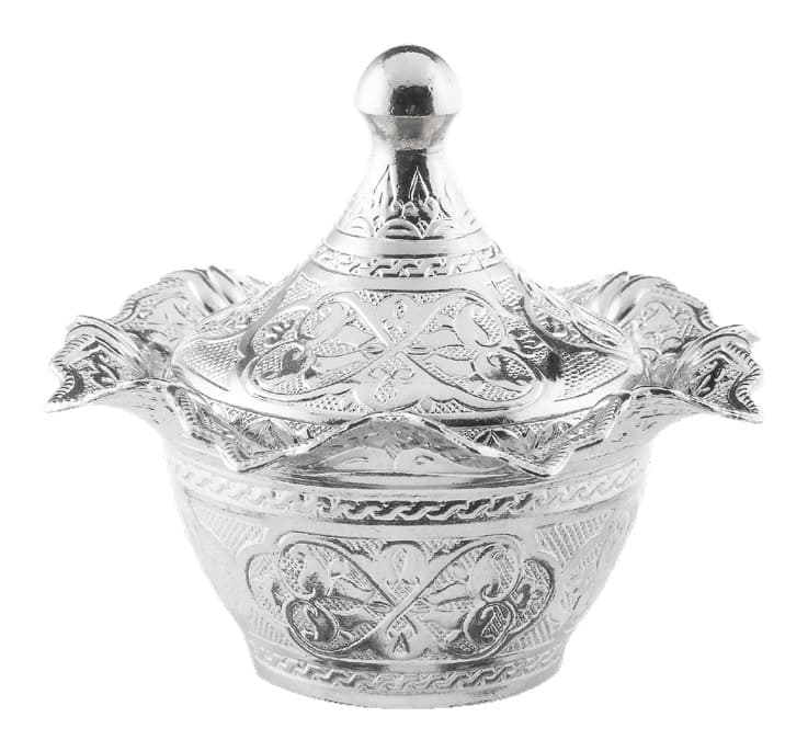 BIG SIZE ROUND LALEGUL POT SILVER 141-11