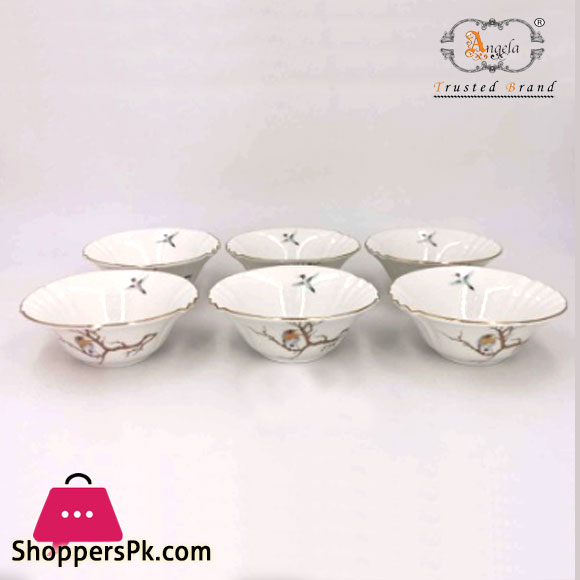 ANGELA Bird Piyali Serving Set of 6 BRD259