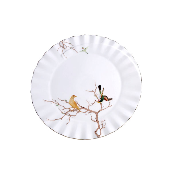 Angela Ceramic Dessert Plate 7.5-Inch Single Plate - BRD245