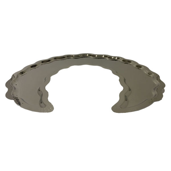 Orchid Silver Plated Serving Tray MOON (Silver) - CD5612