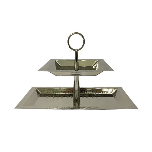 ORCHID 2 Tier Long S Pastry CD5696