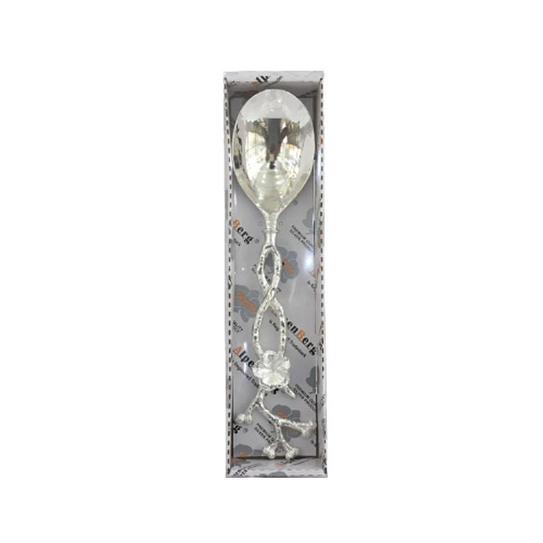 Orchid Silver Plated Curry Gravy Serving Spoon - CD5987
