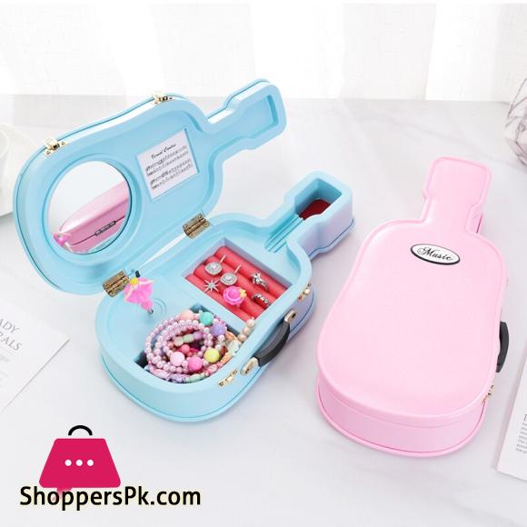 Creative Rotating Dance Childrens Music Box Jewelry Box Guitar