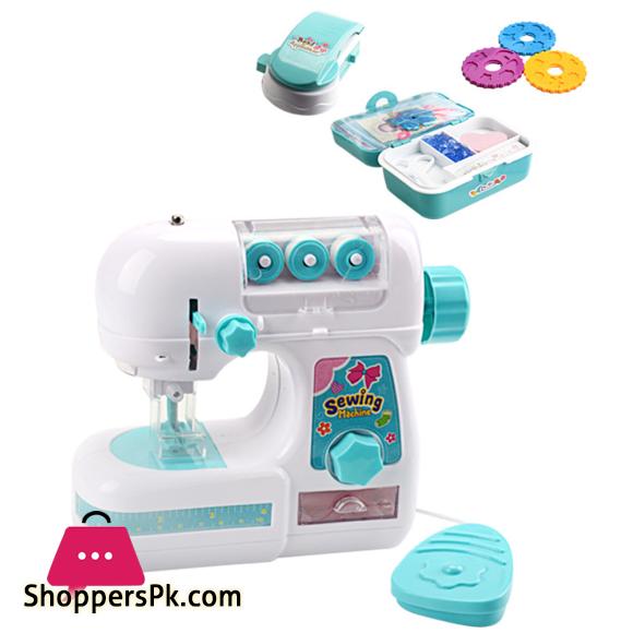 Educational Simulation Home Appliance Pretend Kitchen Electric Gift Play House Toy Sewing Machine Kids Party Mini Cute Children