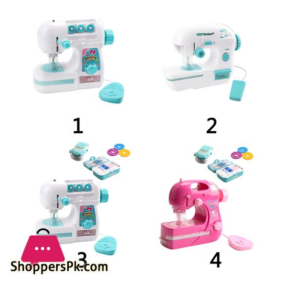 Educational Simulation Home Appliance Pretend Kitchen Electric Gift Play House Toy Sewing Machine Kids Party Mini Cute Children