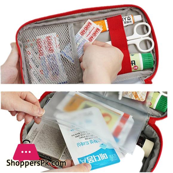First Aid Waterproof Medical Drug Bags Multifunction Travel Organization Bag